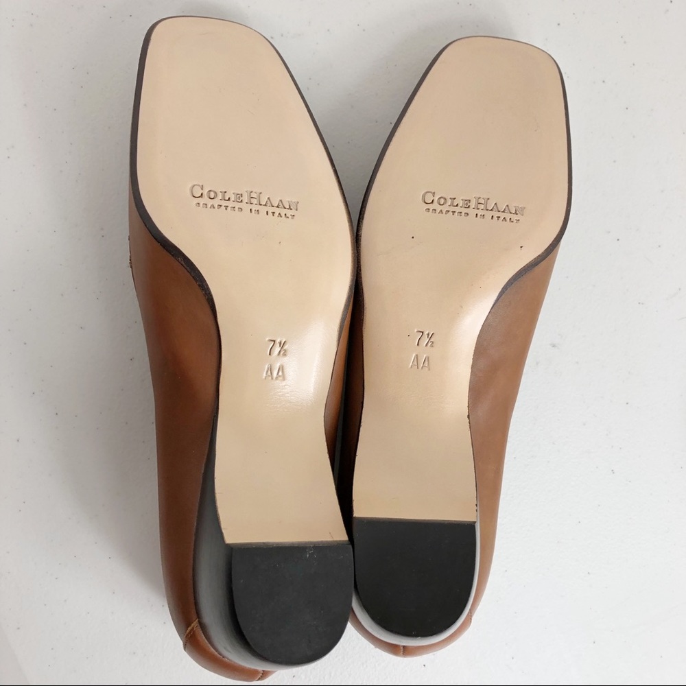 Cole Haan Crafted in Italy Tan Shoes  7.5 AA - Picture 8 of 8